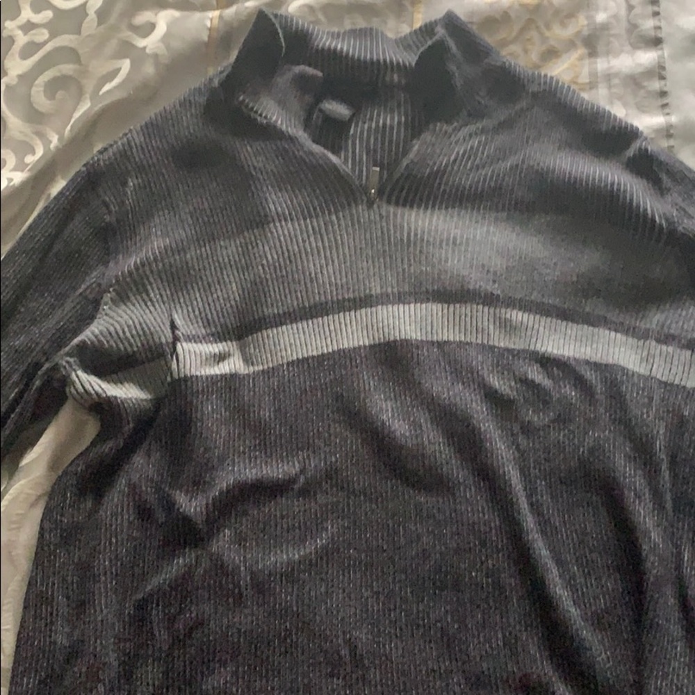 Gray CK sweater